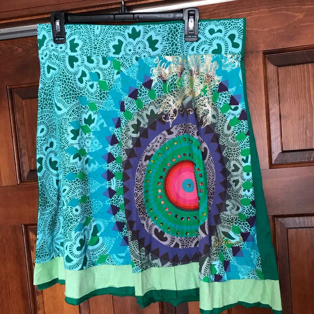 Desigual print skirt